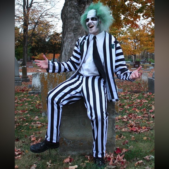 No Brand Other - Adult Beetlejuice Halloween Costume